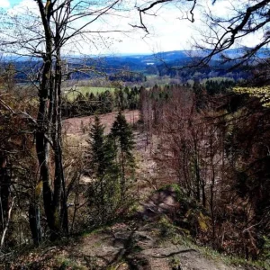 Zřícenina Štamberku a zatopený lom - Vysočina s dětmi