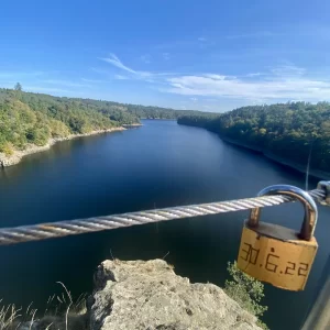 Wilsonka na Dalešické přehradě - Vysočina s dětmi