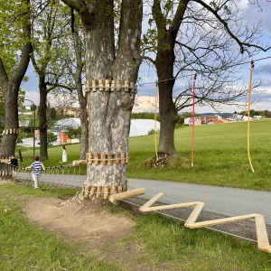 Pohádková alej, park miniatur a park Lužánky v Bystřici nad Pernštejnem / 3 - Vysočina s dětmi