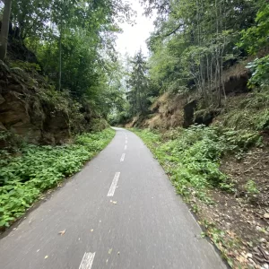 Na kole ze Sázavy po staré železniční trati - Vysočina s dětmi