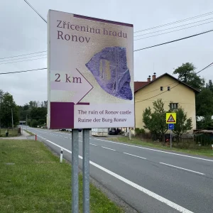 Dobytí hradu Ronov - Vysočina s dětmi