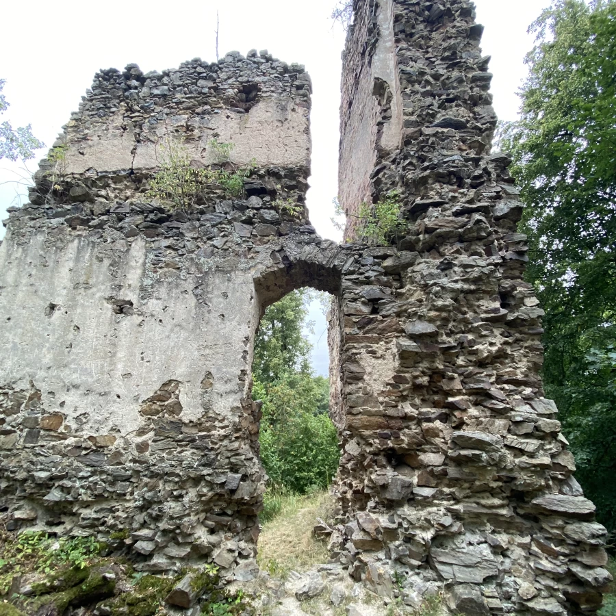 Dobytí hradu Ronov - Vysočina s dětmi