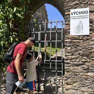 Za humny je Vodní dům a zámek Zruč - Vysočina s dětmi